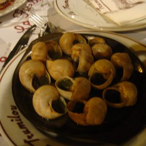 Escargots by the Siene.