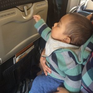 Flying with a lap child