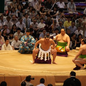 Japan Sumo wrestling