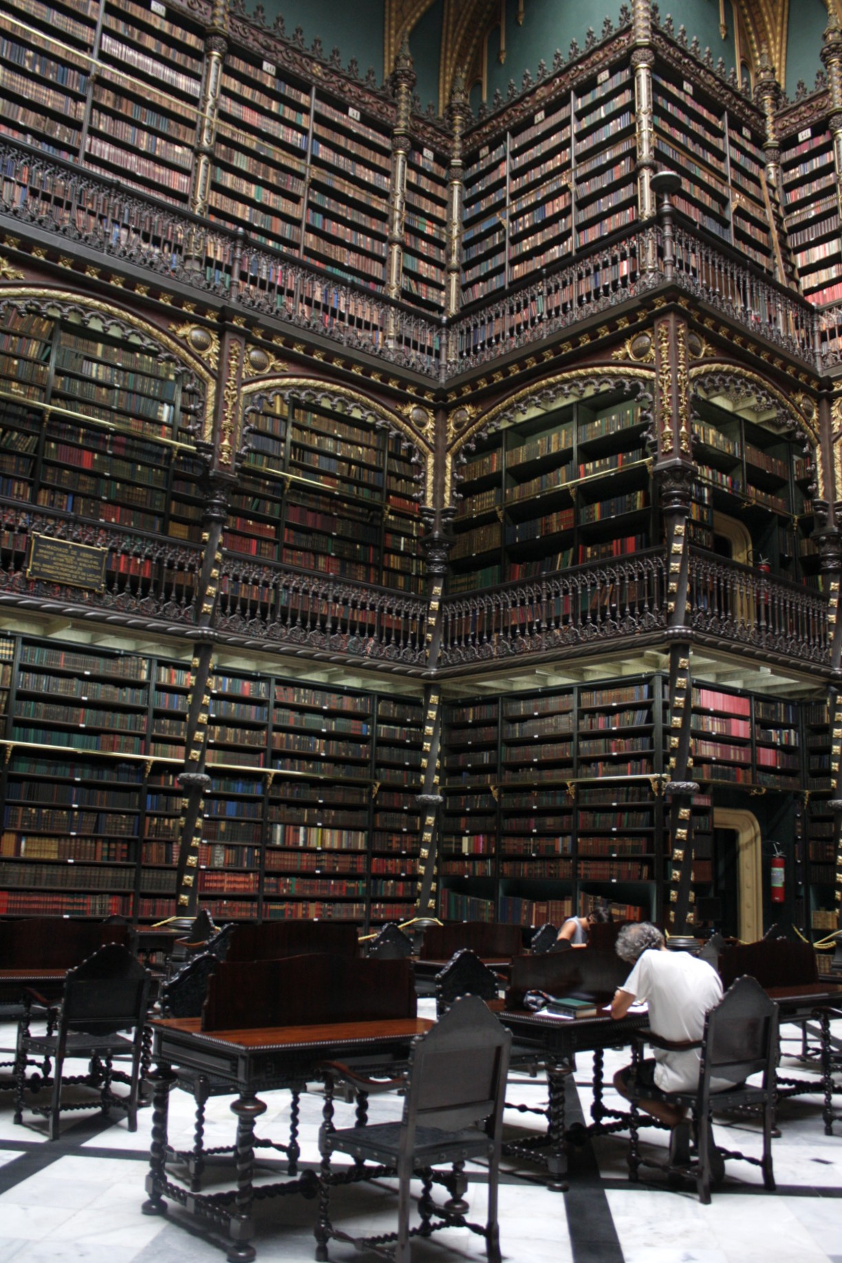 The Royal Portugese Reading Room, Rio de Janeiro, Brazil