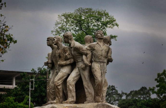 Raju Memorial Sculpture